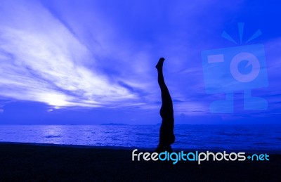 Yoga Stock Photo