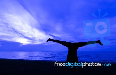 Yoga Stock Photo