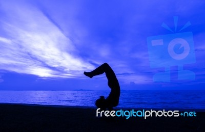 Yoga Stock Photo