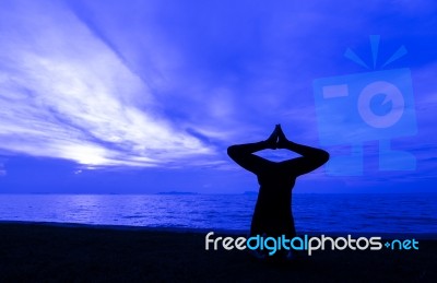 Yoga Stock Photo