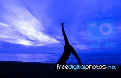 Yoga Stock Photo