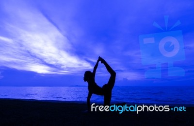 Yoga Stock Photo