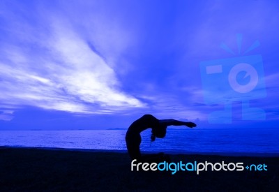 Yoga Stock Photo