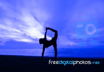 Yoga Stock Photo