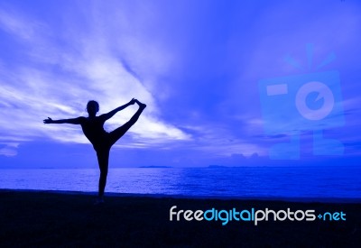 Yoga Stock Photo