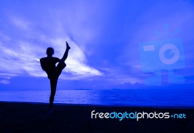 Yoga Stock Photo