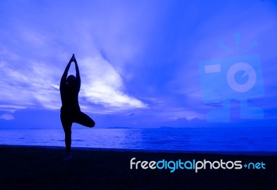 Yoga Stock Photo