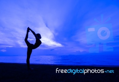 Yoga Stock Photo