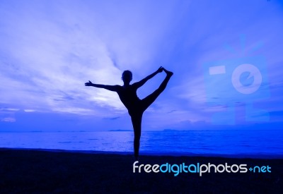 Yoga Stock Photo