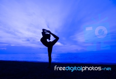 Yoga Stock Photo