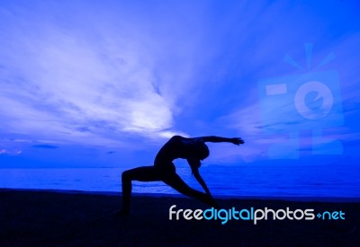 Yoga Stock Photo