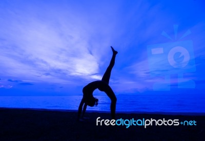 Yoga Stock Photo