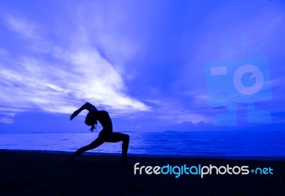 Yoga Stock Photo