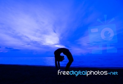 Yoga Stock Photo