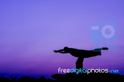 Yoga Stock Photo