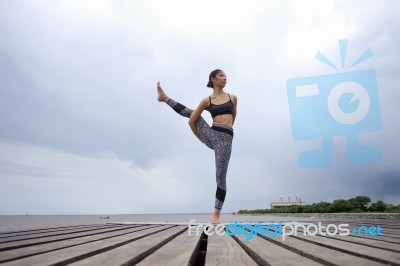 Yoga Pla Stock Photo