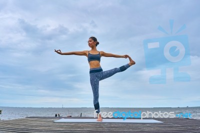 Yoga Pla Stock Photo