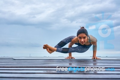 Yoga Pla Stock Photo