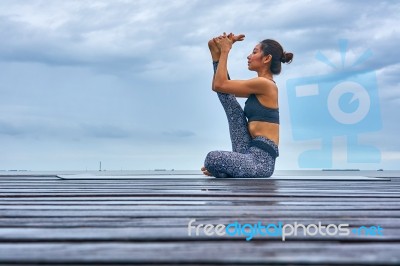 Yoga Pla Stock Photo