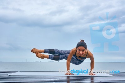 Yoga Pla Stock Photo