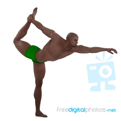 Yoga Pose Stock Image