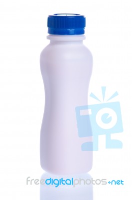 Yogurt Bottle Stock Photo