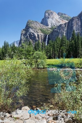 Yosemite Landscape Stock Photo