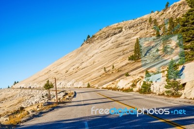 Yosemite National Park In California Stock Photo