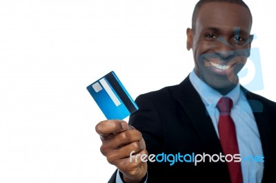 You Can Use This Card, If Needed ! Stock Photo