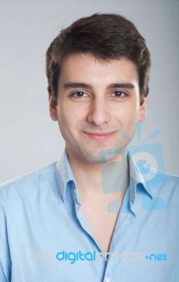 Young Business Man Stock Photo