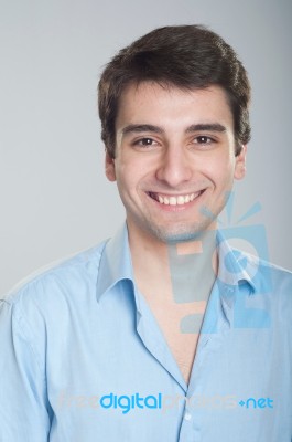 Young Business Man Stock Photo