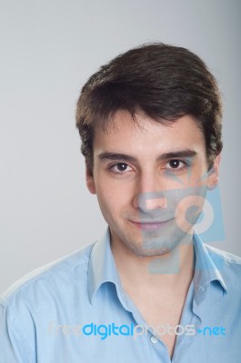 Young Business Man Stock Photo