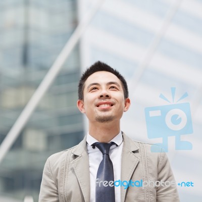 Young Business Man Portrait Stock Photo