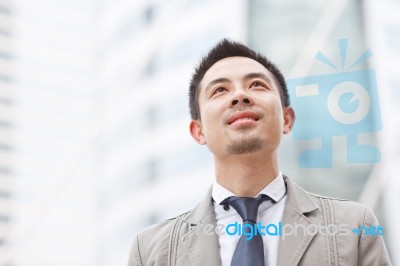 Young Business Man Portrait Stock Photo