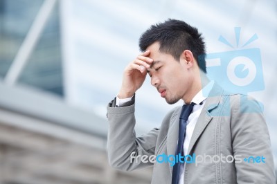 Young Business Man Portrait Stock Photo