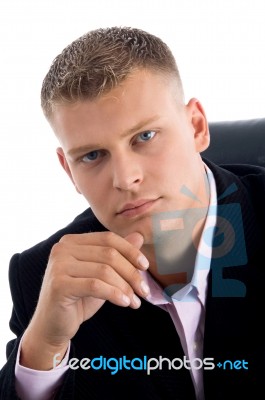 Young Businessman Stock Photo