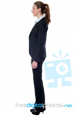 Young Confident Businesswoman Stock Photo