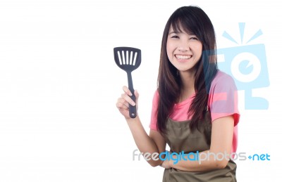 Young Cooker Stock Photo