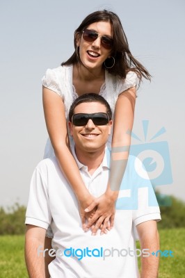 Young Couple Stock Photo