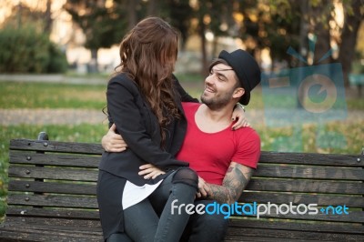 Young Couple Stock Photo