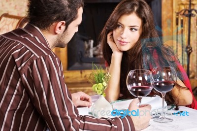 Young Couple In Love Stock Photo