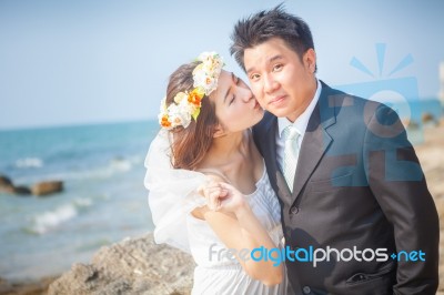 Young Couple In Love Stock Photo