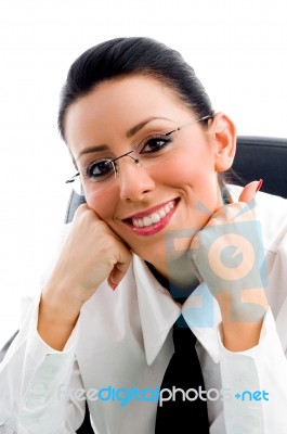 Young Female Professional Stock Photo