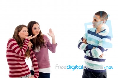 Young Friends Having Fun Stock Photo