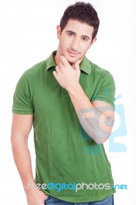 Young Man Stock Photo