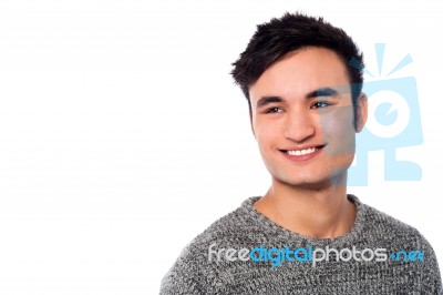 Young Smiling Man Stock Photo