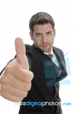 Young Successful Businessman Stock Photo