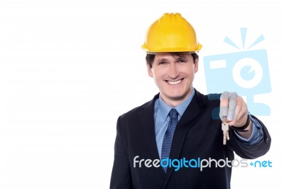 Your New Home Is Ready! Stock Photo