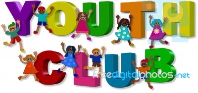 Youth Club Stock Image