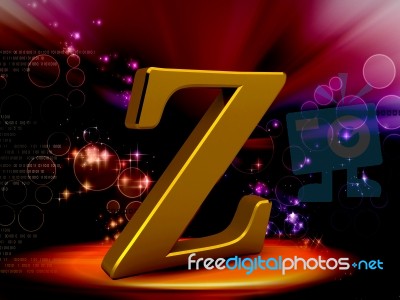 Z Copy Stock Image